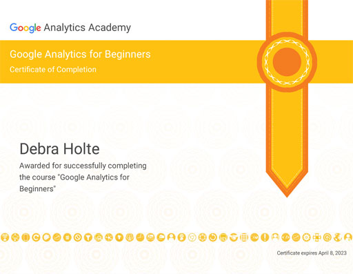 Google Analytics Basic Certification
